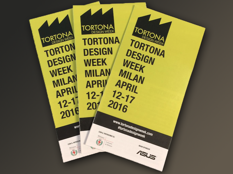 Spannendes Projekt auf der Tortona Design Week 2016!